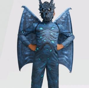 Kids light up zombie dragon costume